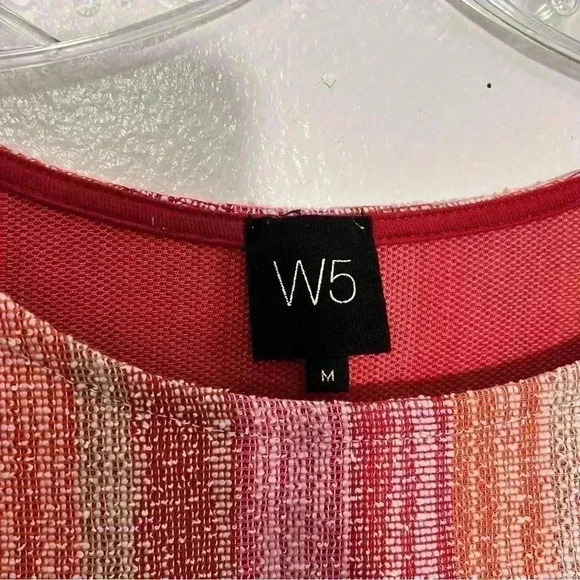 W5 Multicolored Ladies Top | size Medium - Picture 4 of 4